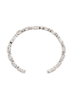 Valentino Garavani Ovalette Cuff Bracelet In Metal With Swarovski Crystals