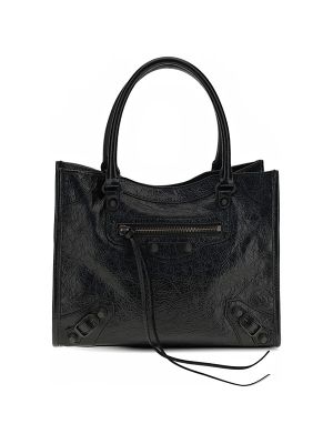 Balenciaga Le City Mini Stud-Details Tote Bag