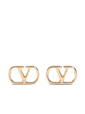 Valentino Garavani Vlogo Signature Metal Earrings