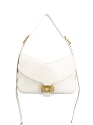 Balenciaga Medium Clicca Leather Shoulder Bag