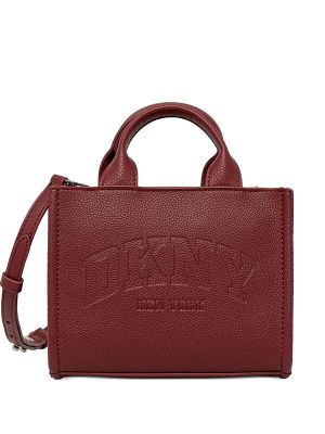 DKNY Mini Handle Logo-Debossed Tote Bag