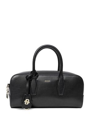 Boss Double B Leather Shoulder Bag