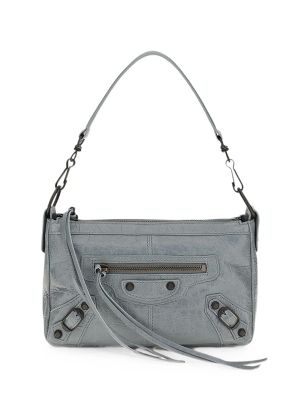 Balenciaga Mini Le City Moto Shoulder Bag