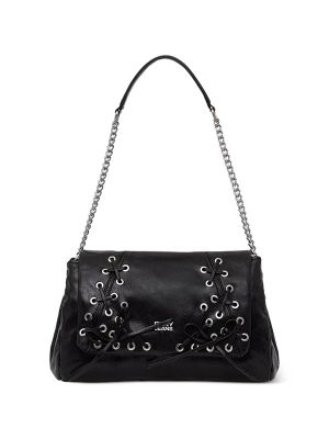 DKNY Lace-Up-Detail Shoulder Bag