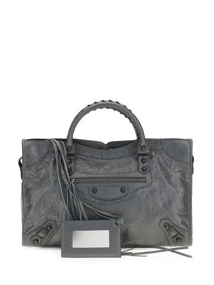Balenciaga Le City Leather Leather Tote Bag