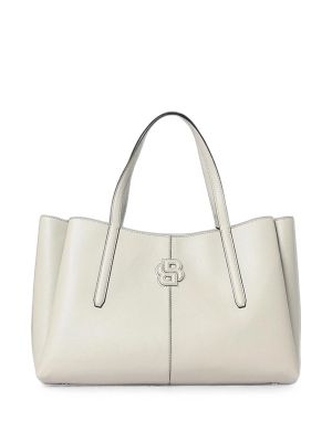 Boss Double B Leather Shoulder Bag