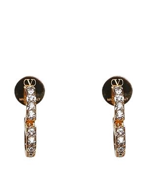 Valentino Garavani Vlogo Signature Crystal-Embellished Earrings