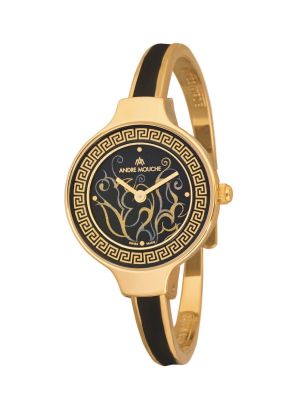 Andre Mouche Athena Gold Plated Watch