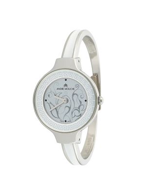 Andre Mouche Athena Palladium Plated Watch