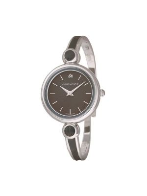 Andre Mouche Palladium Plated Swiss Watch