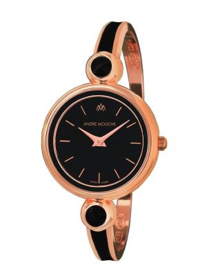 Andre Mouche Aria Rose Gold Plated Swiss Watch