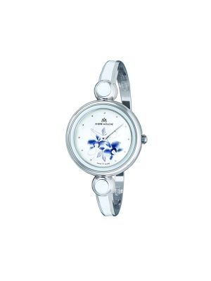 Andre Mouche Aria Flower Palladium Plated Watch