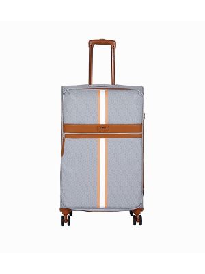 DKNY Signature Strip Spinner Suitcase With Tsa Lock
