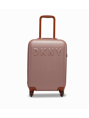 DKNY Allure Logo Detail Medium Hardshell Trolley Bag