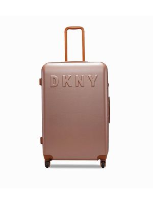 DKNY Allure Logo Detail Large Hardshell Trolley Bag