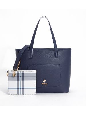 Beverly Hills Polo Club Logo Detail Shoulder Bag With Purse