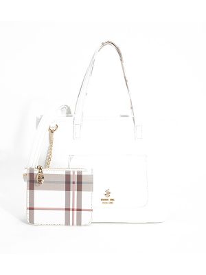 Beverly Hills Polo Club Logo Detail Shoulder Bag With Purse