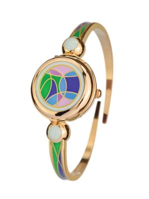 Andre Mouche Neolia Yellow Gold Plated Watch