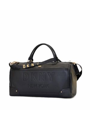 DKNY Impressionist Logo Detail Duffle Bag