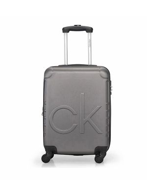Calvin Klein Midtown Tour Small Embossed Trolley Bag-Large