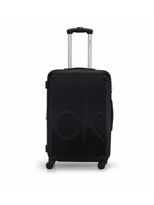 Calvin Klein Midtown Tour Medium Embossed Trolley Bag-Large