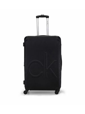 Calvin Klein Midtown Tour Large Embossed Trolley Bag