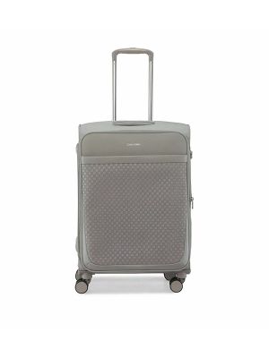 Calvin Klein Check-In Small Textured Trolley Bag