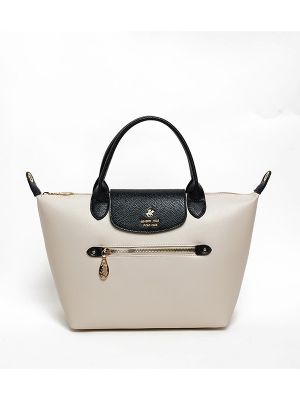 Beverly Hills Polo Club Logo Detail Contrast Detail Tote Bag