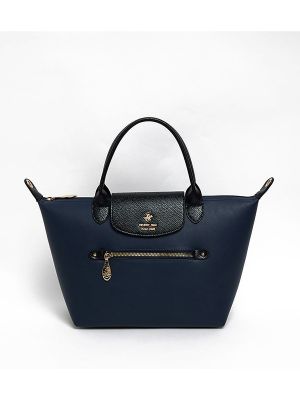Beverly Hills Polo Club Logo Detail Contrast Detail Tote Bag