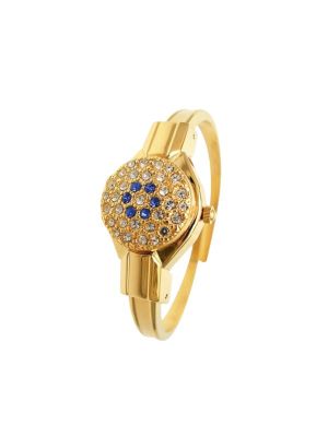 Andre Mouche Sapphire Gold Plated Watch