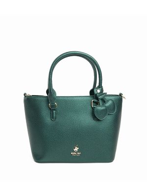 Beverly Hills Polo Club Textured Zip-Closure Tote Bag