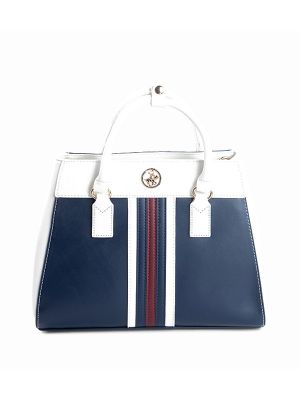 Beverly Hills Polo Club Color Block Satchel Bag