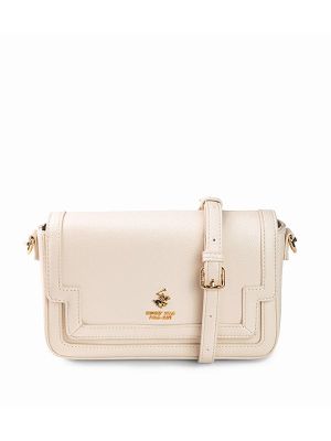 Beverly Hills Polo Club Logo Detail Flap Crossbody Bag