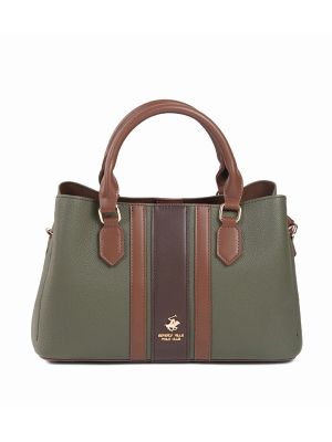 Beverly Hills Polo Club Color Block Mini Satchel Bag