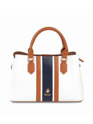 Beverly Hills Polo Club Color Block Mini Satchel Bag