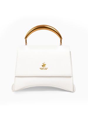 Beverly Hills Polo Club Logo Detail Top Handle Bag
