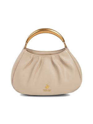 Beverly Hills Polo Club Textured Ruched Handheld Bag
