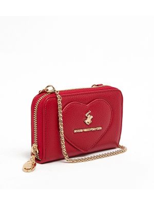 Beverly Hills Polo Club Textured Zippered Crossbody Bag
