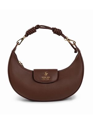 Beverly Hills Polo Club Logo Detail Hobo Bag