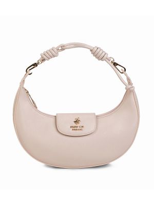 Beverly Hills Polo Club Logo Detail Hobo Bag