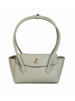 Beverly Hills Polo Club Logo Detail Snap Closure Shoulder Bag