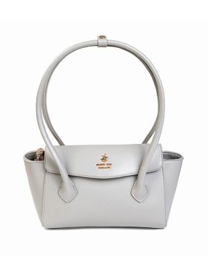 Beverly Hills Polo Club Logo Detail Snap Closure Shoulder Bag