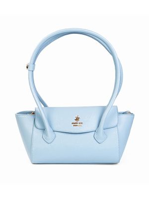 Beverly Hills Polo Club Logo Detail Snap Closure Shoulder Bag
