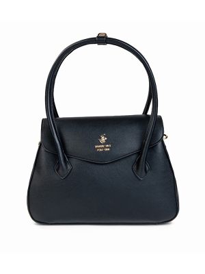 Beverly Hills Polo Club Logo Detail Snap Closure Shoulder Bag