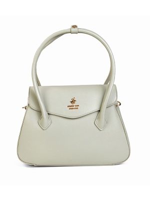 Beverly Hills Polo Club Logo Detail Snap Closure Shoulder Bag