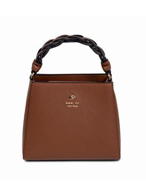 Beverly Hills Polo Club Logo Detail Zippered Handheld Bag