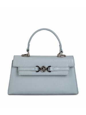Beverly Hills Polo Club Croc Textured Top Handle Bag