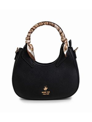 Beverly Hills Polo Club Textured Scarf Detail Handheld Bag