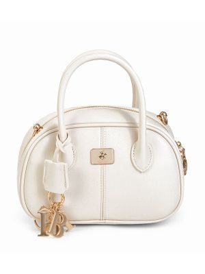 Beverly Hills Polo Club Textured Charmed Satchel Bag