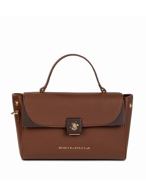Beverly Hills Polo Club Logo Detail Top Handle Bag